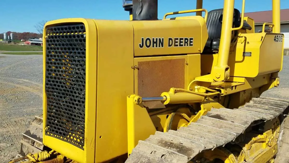 1986 john deere 450e dozer specs