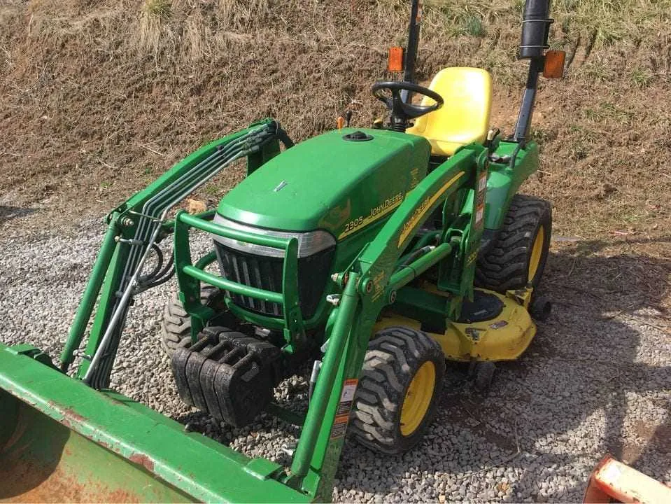 john deere 2305 hst diesel 4x4 tlb specs