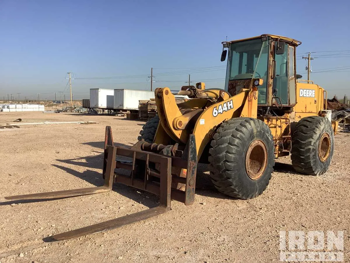john deere 624h loader specs