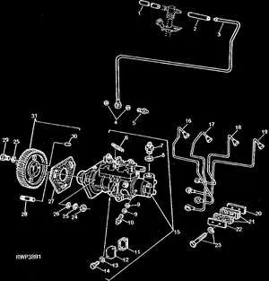 john deere 2030 engine specs