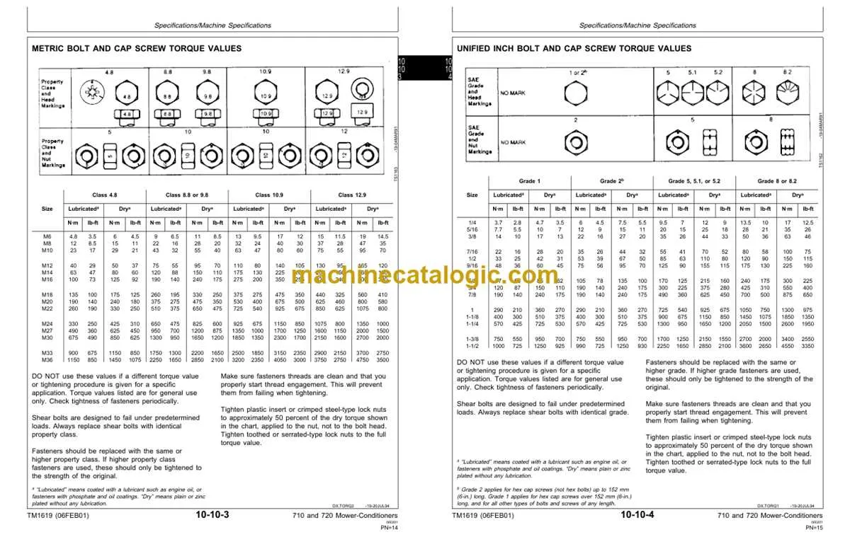 710 john deere mower specs