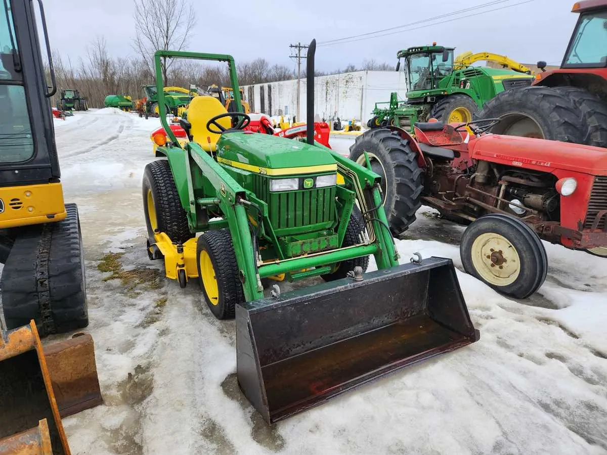 john deer 790 compact tractor specs