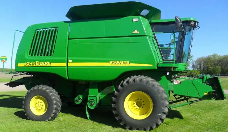 john deere 9560 wts specs