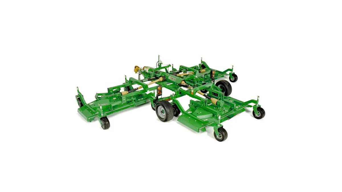john deere grooming mower specs