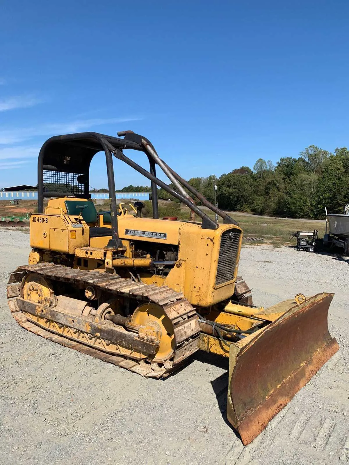 john deere dozer 450b specs