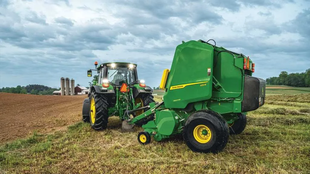 john deere 510 round baler specs