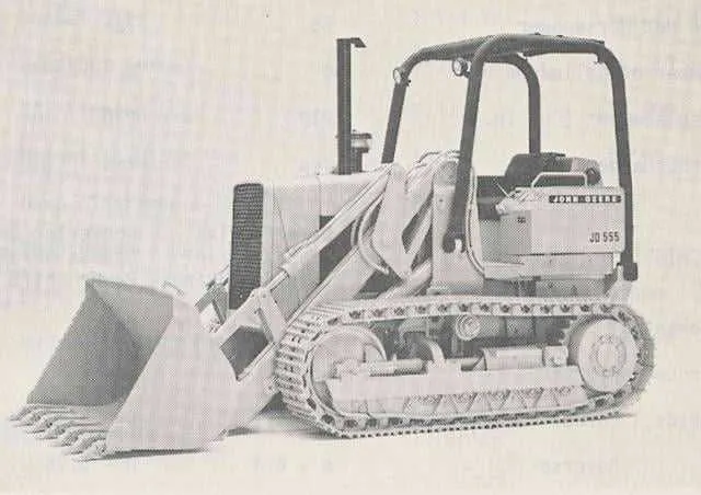 john deere 555 specs