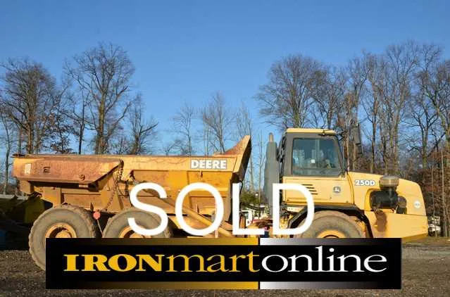 john deere 250d articulated dump truck specs