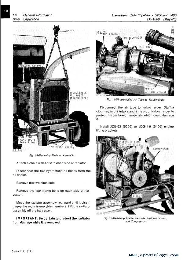 1996 john deere 5400 specs