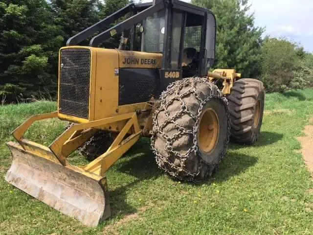 john deere 540b grapple skidder specs