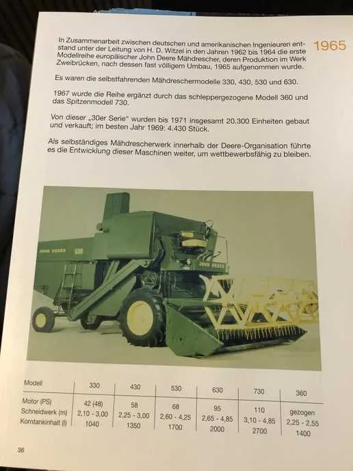 specs john deere 430