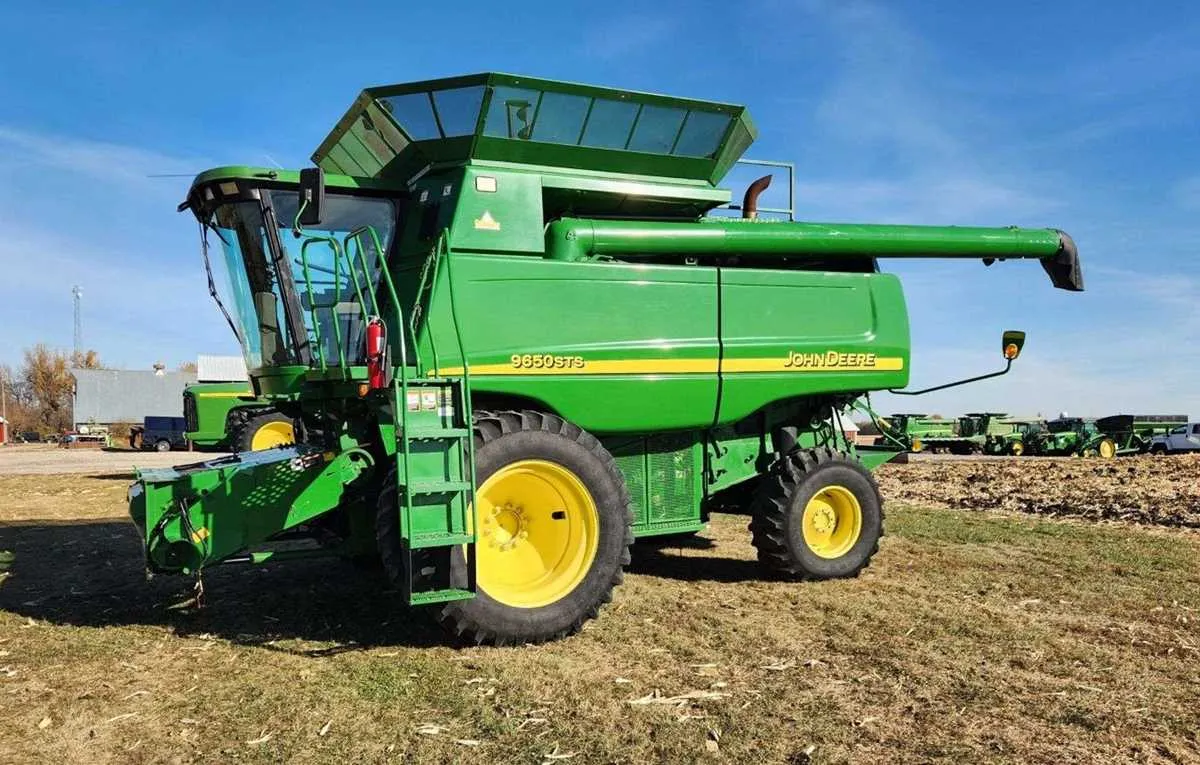 john deere 9650w combine specs