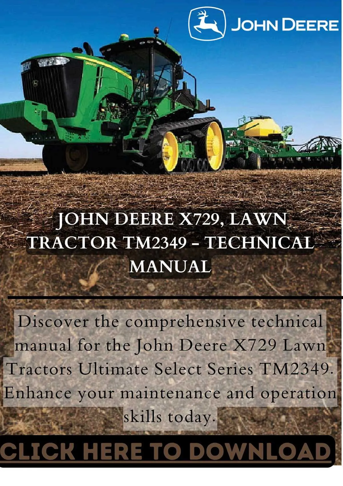 x729 john deere specs