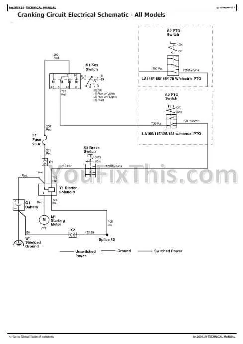 john deere lt115 specs