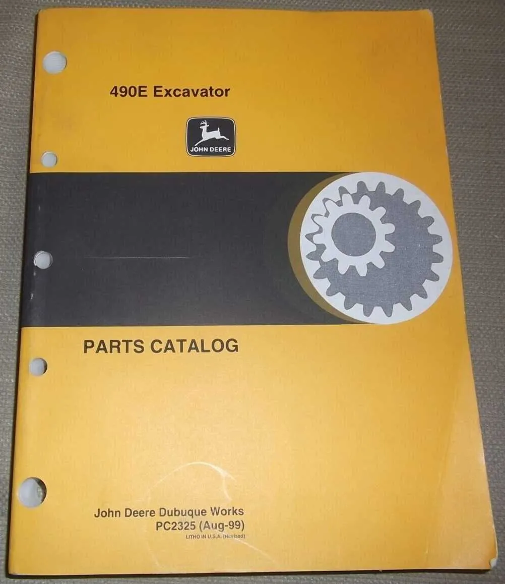 john deere 490e spec