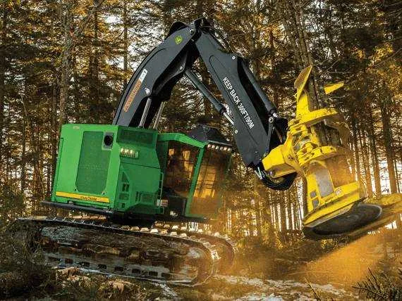 john deere 853m feller buncher specs