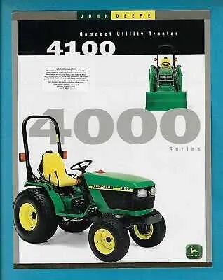 john deere 4100 engine specs
