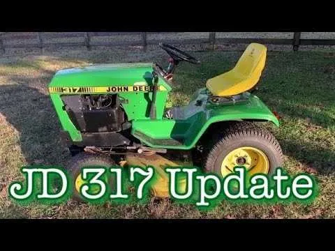 john deere 317 garden tractor specs