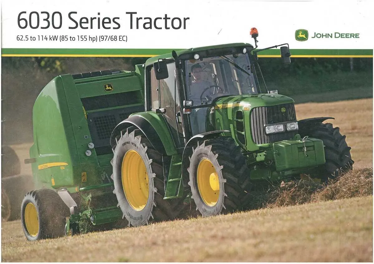 john deere 6030 tractor specs