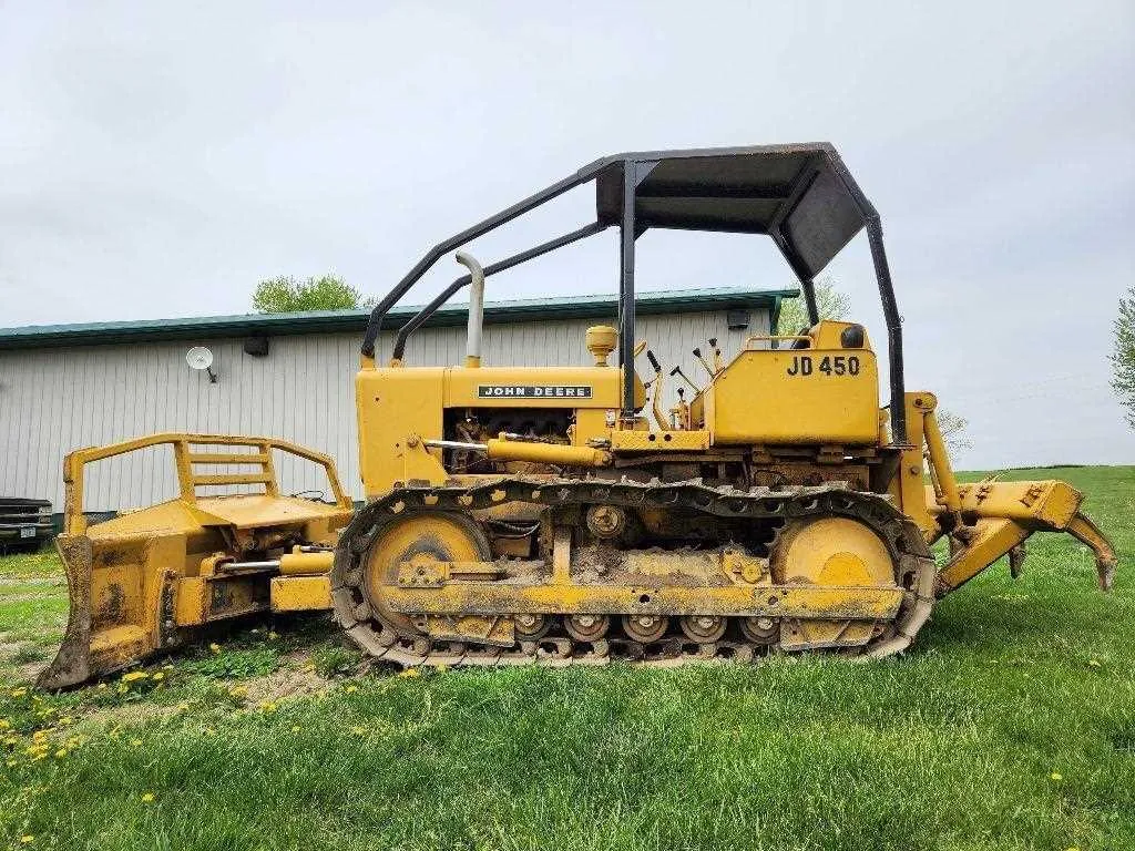 1974 john deere 450 dozer specs