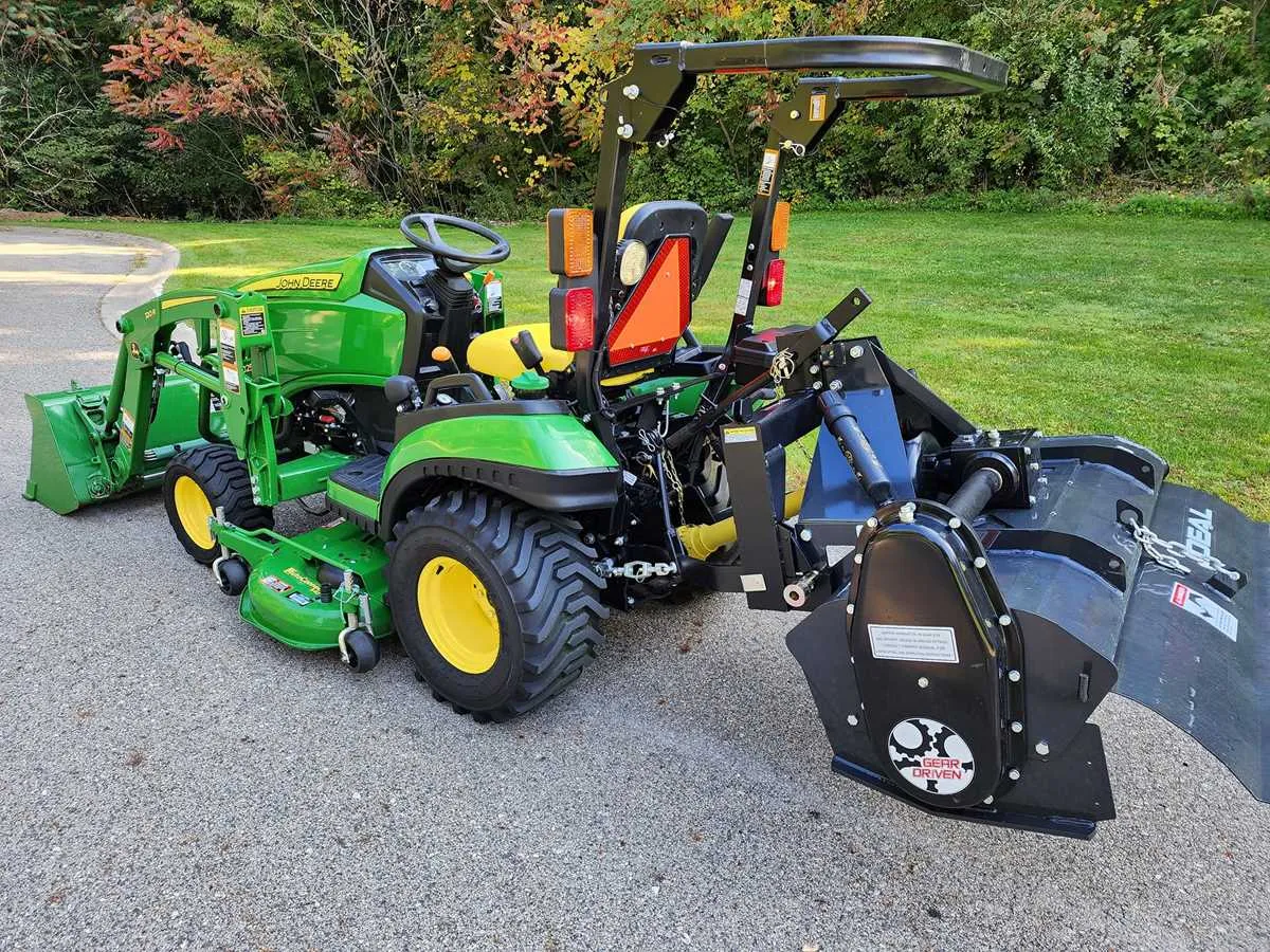 john deere 33 tiller specs