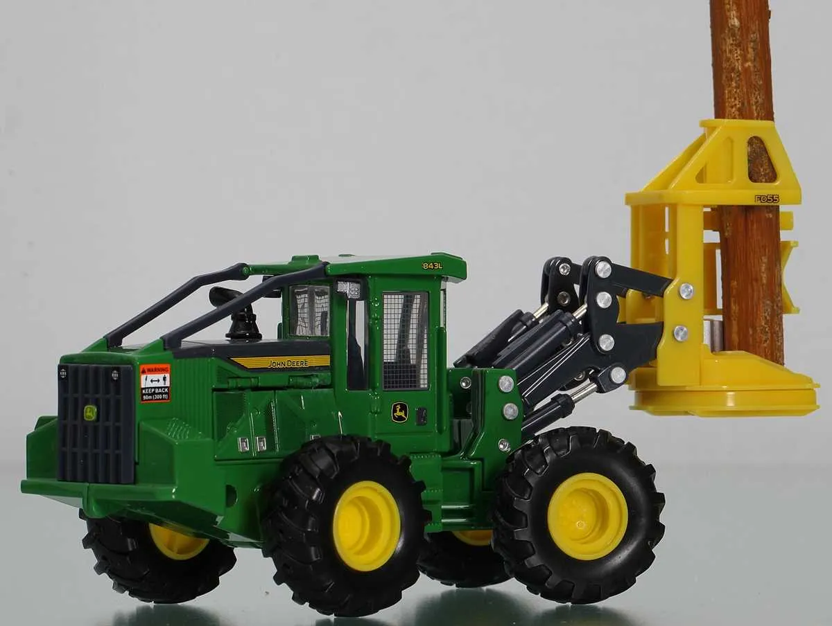 2004 john deere 843h feller buncher specs